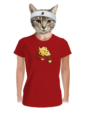 iDam dámské sportovní tričko Red Mal