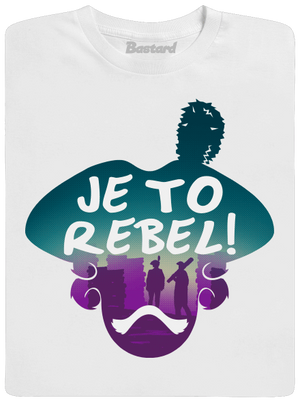Je to rebel dětské tričko White
