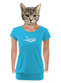 dámské tričko s lemem