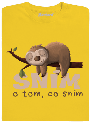 Sním o tom, co sním dětské tričko Gold