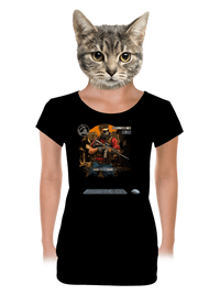 dámské tričko s lemem