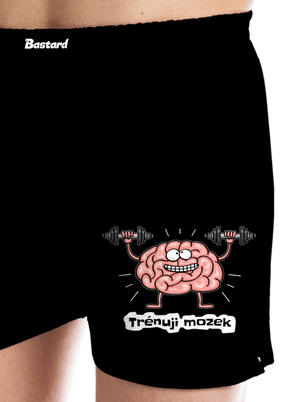 Trénuji mozek pánské trenky Black