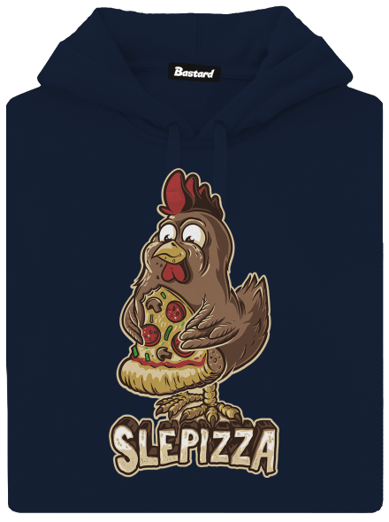 Slepizza pánská mikina klokanka Navy