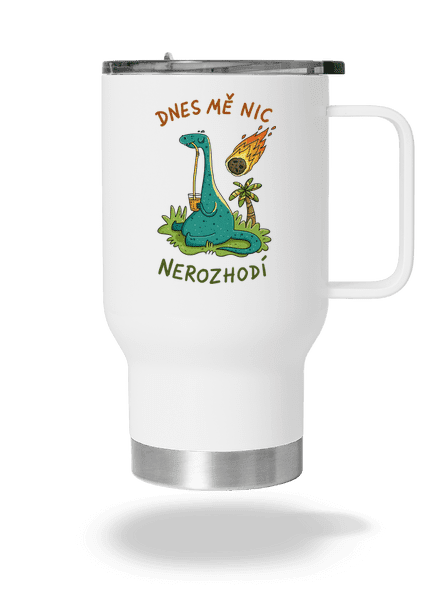 Nic mě nerozhodí termohrnek White