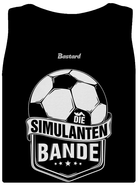Simulanten bande dámské tílko klasické Black