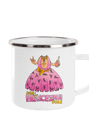 Jsem princezna plecháček White