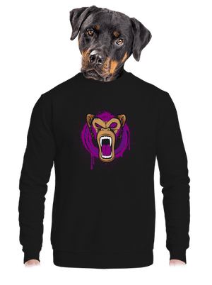 unisex mikina bez kapuce