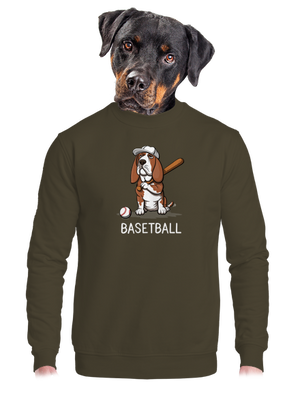 unisex mikina bez kapuce