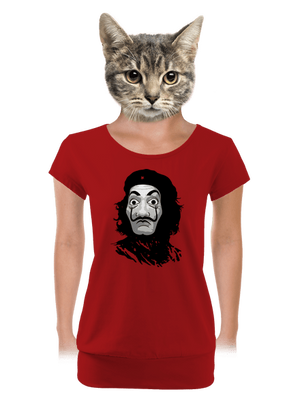 dámské tričko s lemem