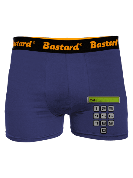 PIN boxerky Blue Navy