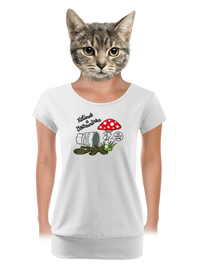 dámské tričko s lemem