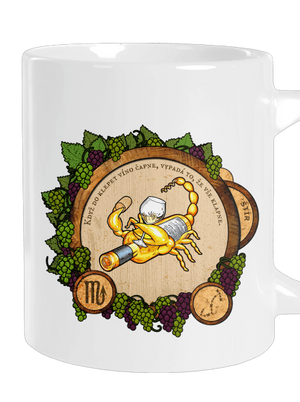 Vinný horoskop: Štír velký hrnek White