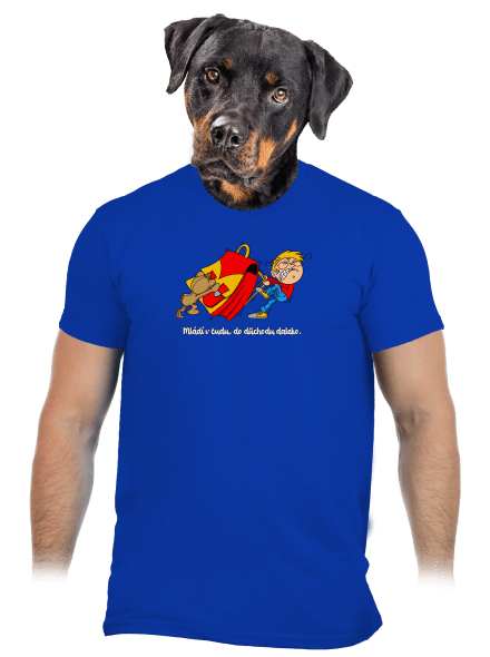 Školák pánské tričko Royal Blue