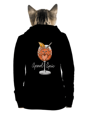 Aperol Špic dámská mikina na zip Black