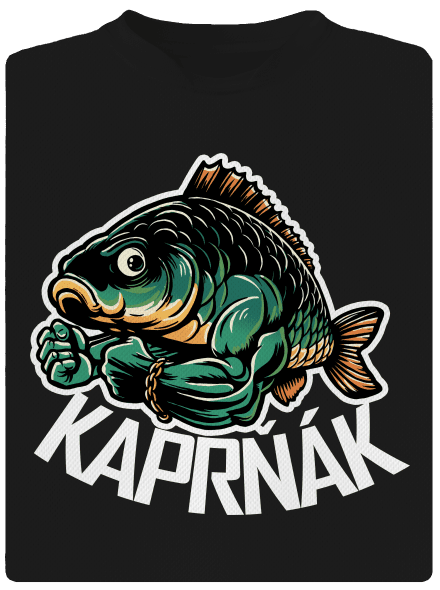 Kaprňák dětské sportovní tričko Black