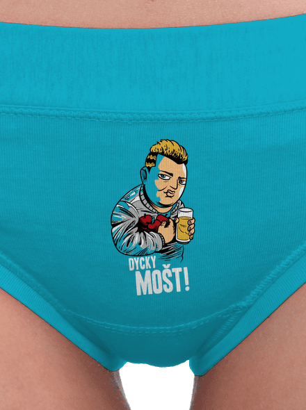 Dycky mošt dámské kalhotky Turquoise