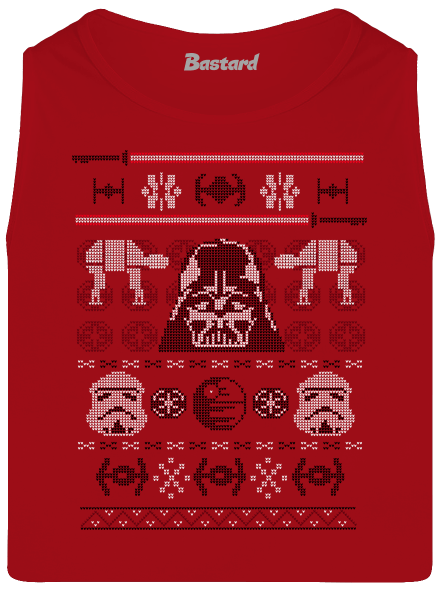 Vader na svetru pánské tílko Red