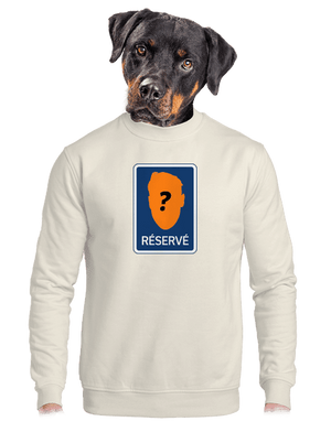 unisex mikina bez kapuce