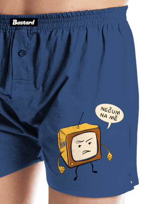 Nečum na mě pánské trenky Blue