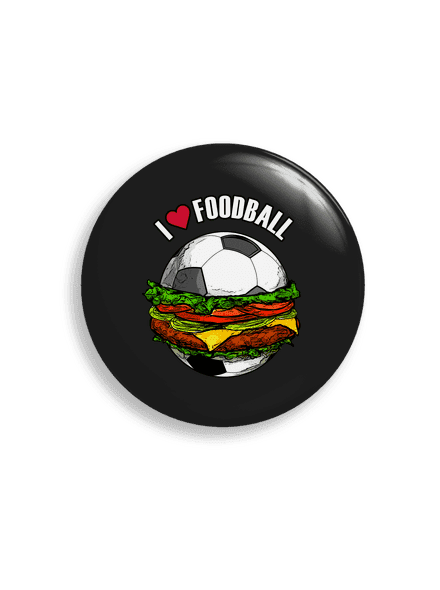 Foodball placka uni