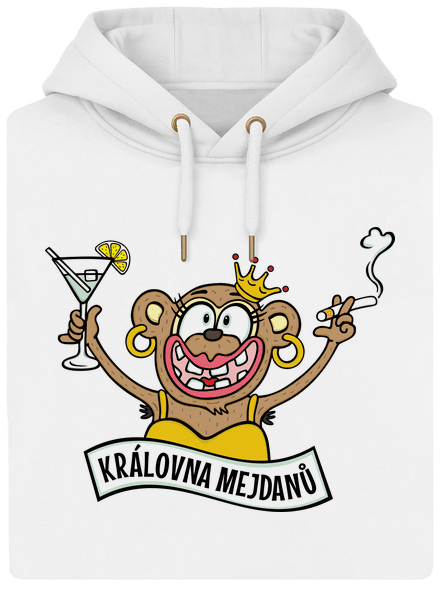 Královna mejdanů unisex mikina premium Snowwhite
