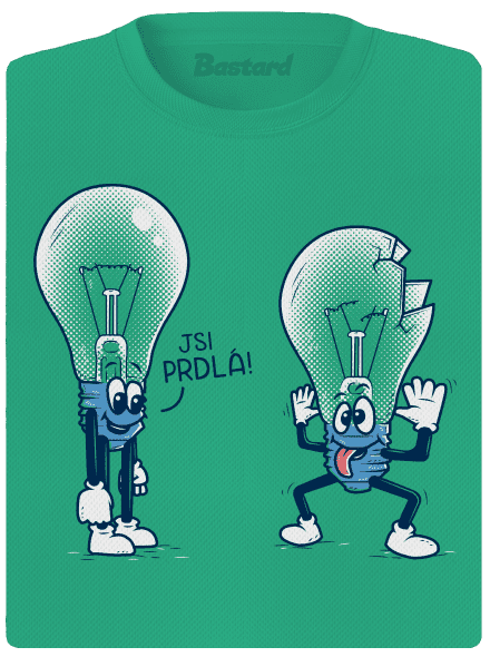 Prdlá dámské sportovní tričko Mint Mal