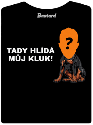 Tady hlídám já dámské tričko Black