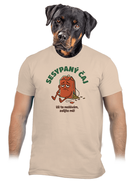 Sesypaný čaj pánské tričko Sand