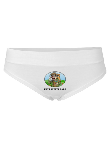 Cítíte jaro dámské kalhotky White