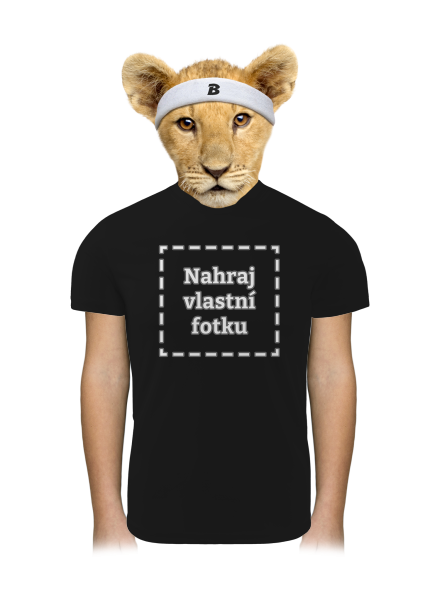 Vlastní potisk dětské sportovní tričko Black