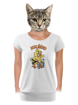 dámské tričko s lemem