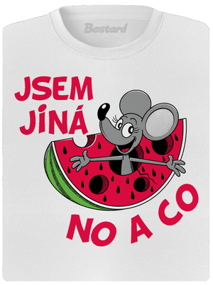 Jsem jiná dámské sportovní tričko White