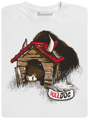 Bulldog dětské tričko White