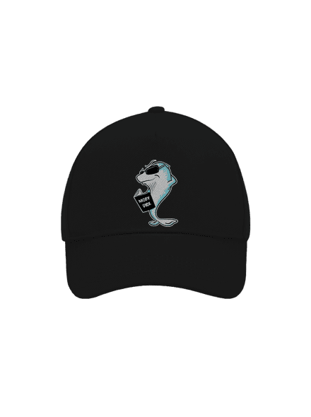 Moby Dick kšiltovka baseballka Black