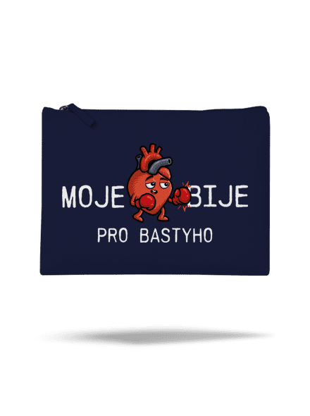 Moje srdce bije taštička French Navy