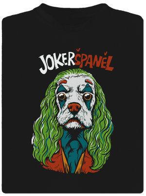 JokerŠpaněl dětské sportovní tričko Black