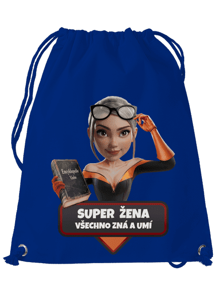 Super máma vak Royal Blue Mal
