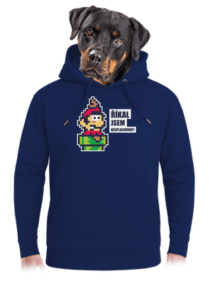 Nesplachovat unisex mikina premium Navy