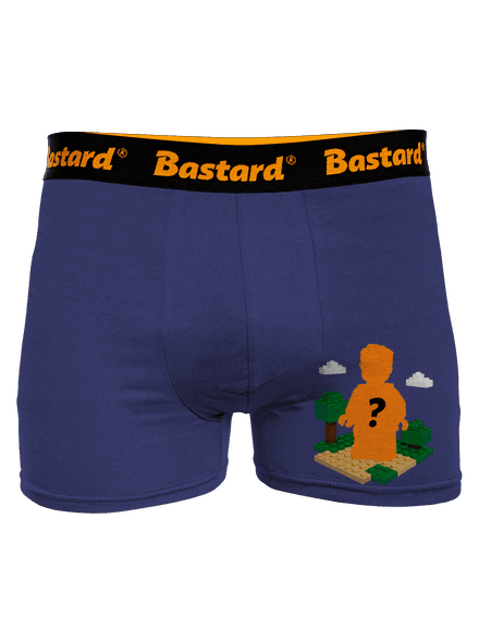 Lego postava z vlastní fotky boxerky Blue Navy