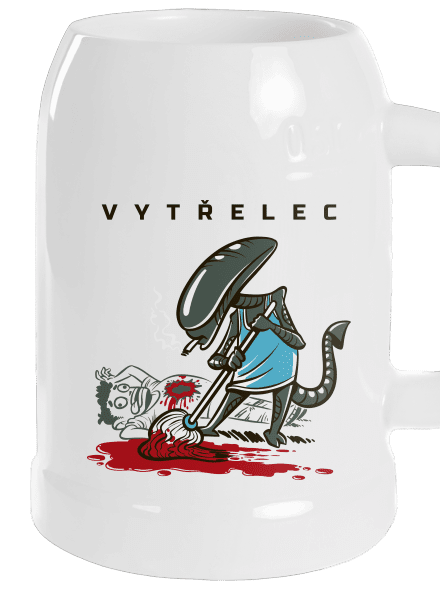 Vytřelec půllitr White