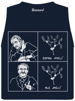 Cimrman: Copak jmelí dámské tílko volné Navy