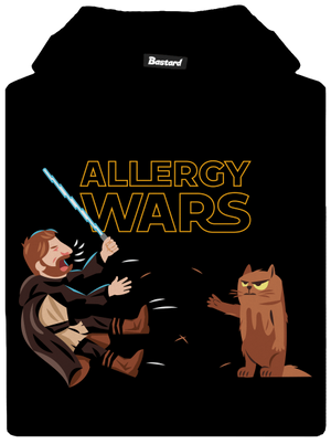Allergy Wars dětská mikina klokanka Black