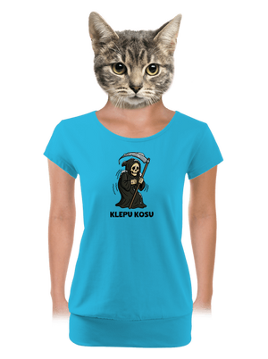 dámské tričko s lemem