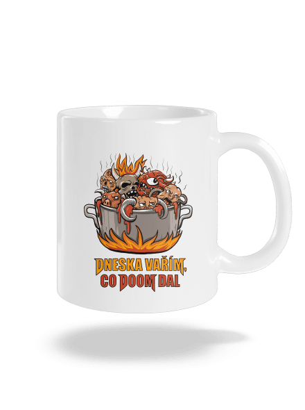 Co Doom dal klasický hrnek White