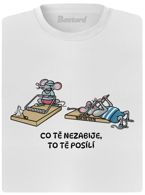 Co tě nezabije dámské sportovní tričko White