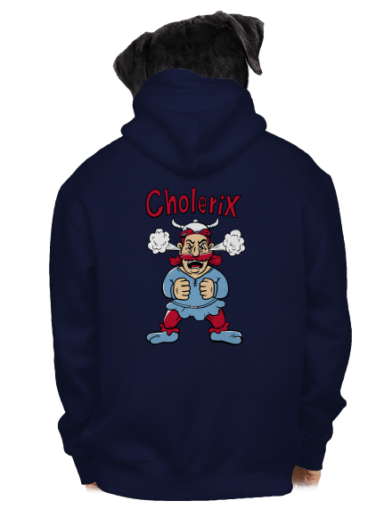 Cholerix pánská mikina na zip Navy