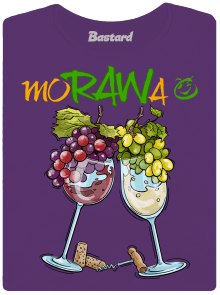 Morawa dámské tričko premium Purple