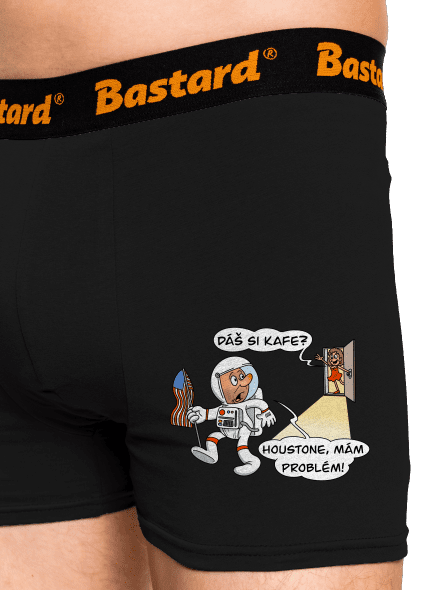 Houstone, mám problém! boxerky Black
