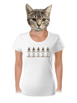 Kostry dámské tričko White