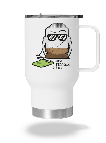 Čajový týpek termohrnek White